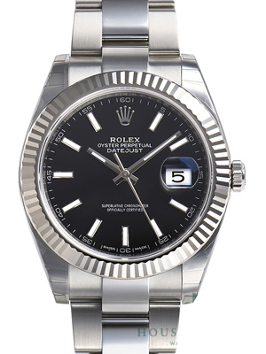 ロレックス デイトジャスト４１ 126334 ブラック 最も精巧なスーパーコピー時計N級品ロレックスです