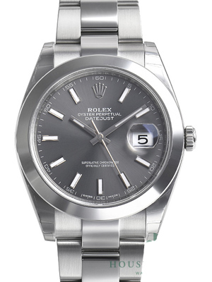 ロレックス デイトジャスト４１ 126300 グレー 最も精巧なスーパーコピー時計N級品ロレックスです