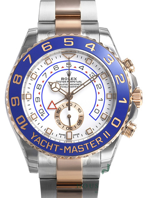 ロレックス ヨットマスターII 116681 ホワイト 最も精巧なスーパーコピー時計N級品ロレックスです
