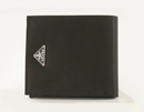 プラダスーパーコピー テスート 二つ折財布 ブラック 2M0738 カーフレザー