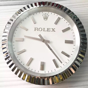 ロレックス 壁掛け時計 RX-296 NOOBの工場製品 316L 単３電池で動きます - 3,0000円