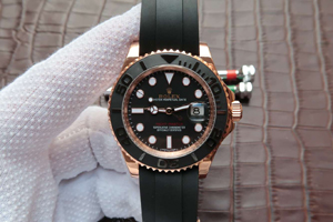 ロレックス ヨットマスター NOOBの工場製品V7品 116655-Oysterflex bracelet Cal.3135 ムーブメント搭載 904L メンズ 自動巻き - 64,000円